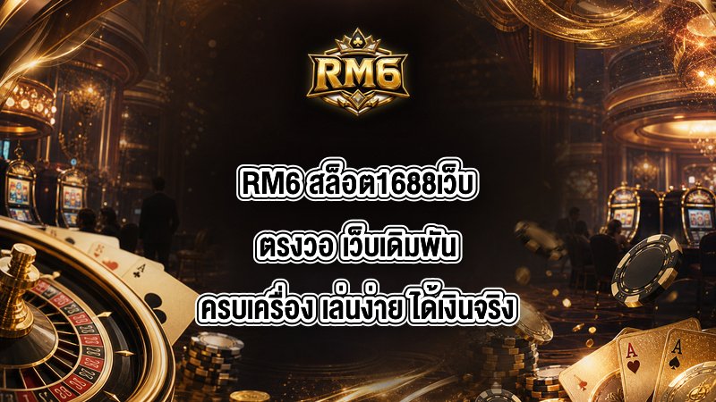 RM6 สล็อต1688เว็บตรงวอ